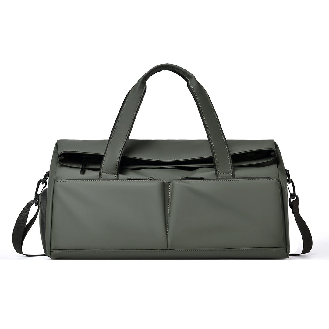 Unisex Reiseduffle Romslig Design Med Flere Lommer 5