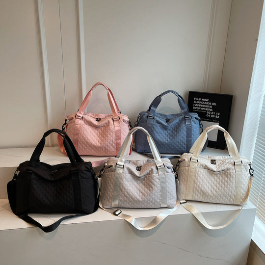 Unisex Reiseveske Quiltet Duffle Bag 2
