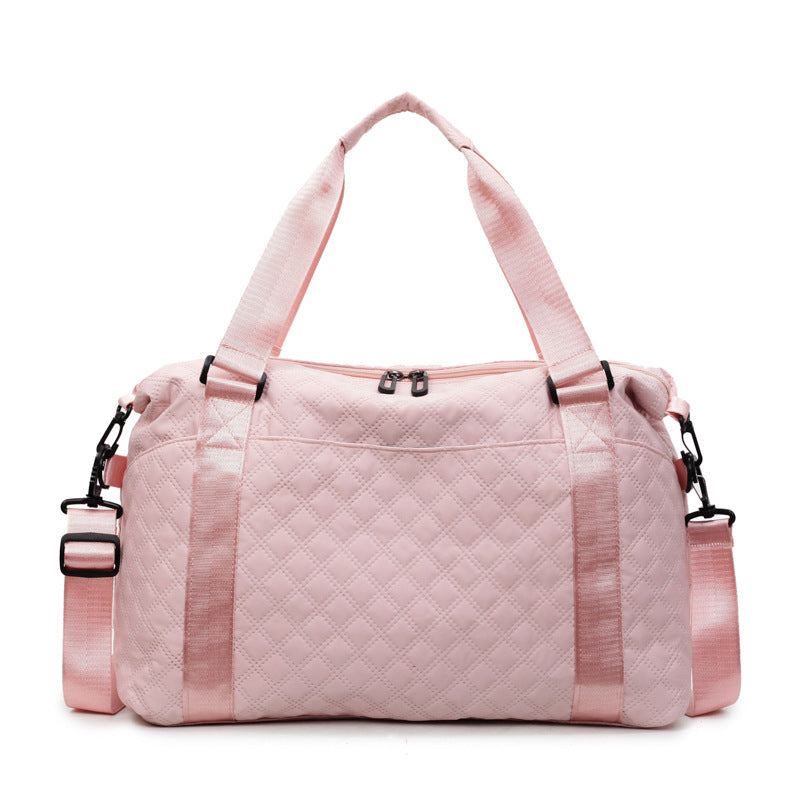 Unisex Reiseveske Quiltet Duffle Bag 5