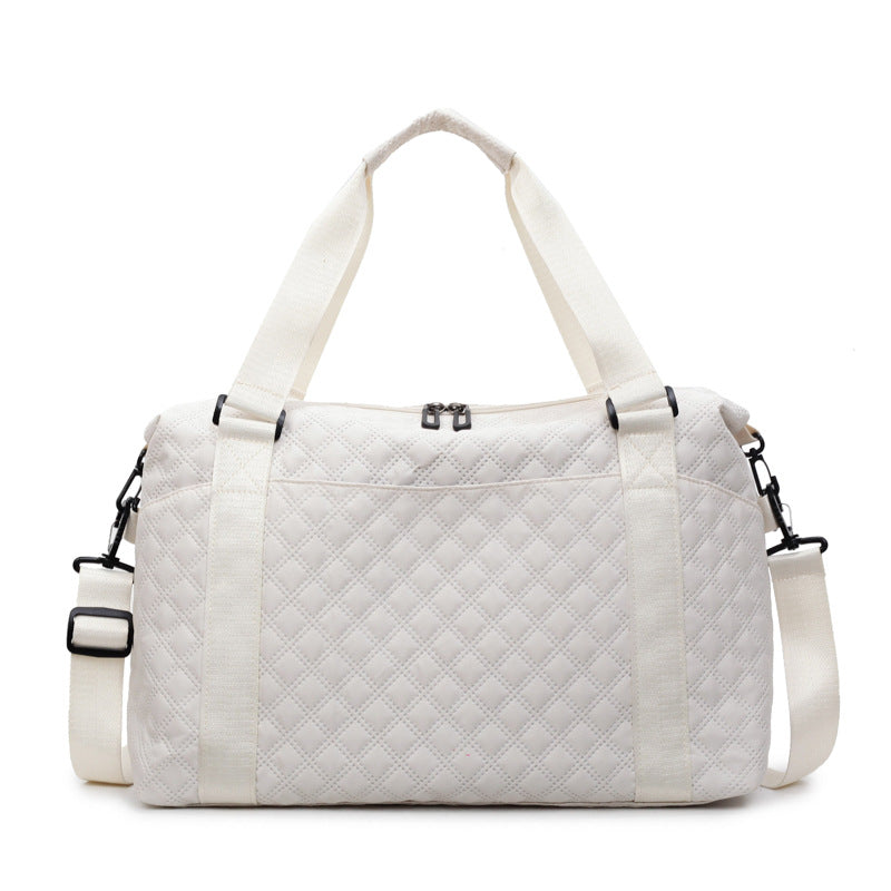 Unisex Reiseveske Quiltet Duffle Bag 6
