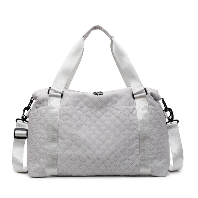Unisex Reiseveske Quiltet Duffle Bag 7