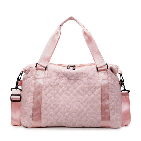 Unisex Reiseveske Quiltet Duffle Bag 8