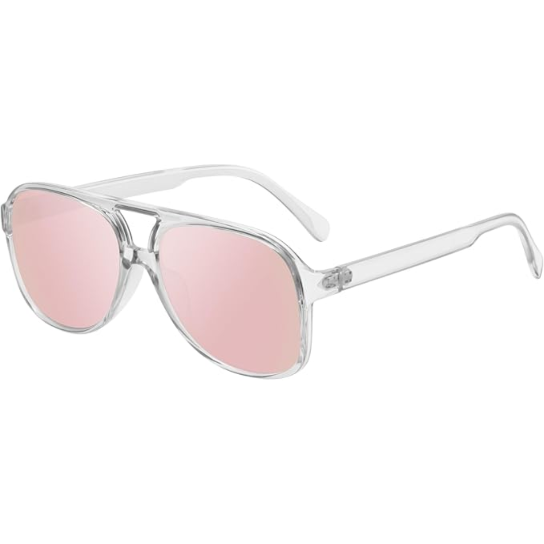 Unisex Retro Aviator Solbriller 5