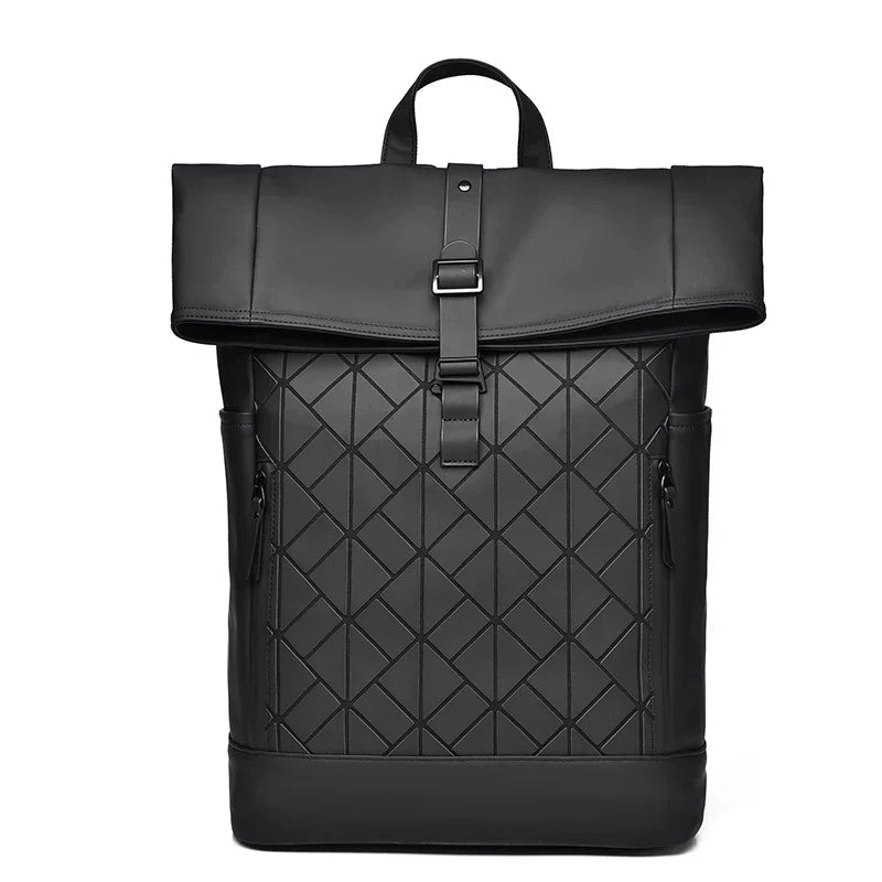 Unisex Rolltop Ryggsekk Stilig Design 0