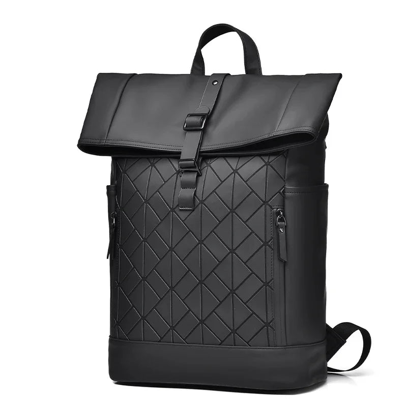 Unisex Rolltop Ryggsekk Stilig Design 1