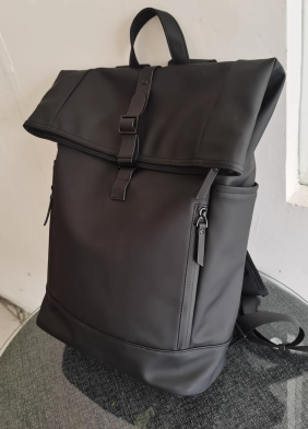 Unisex Rolltop Ryggsekk Stilig Design 6