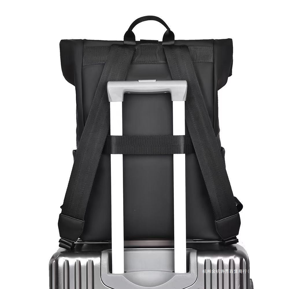Unisex Rolltop Ryggsekk Urban Stil 4