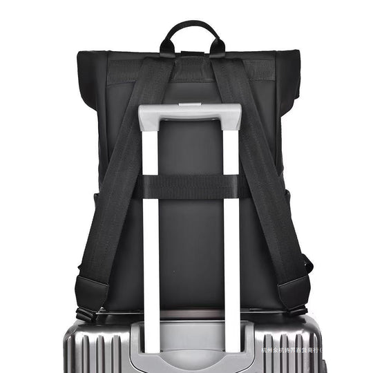 Unisex Rolltop Ryggsekk Urban Stil 4