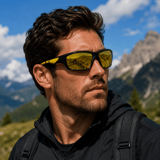Unisex Rund Solbrille Vintage Design med Polariserte Linser 7