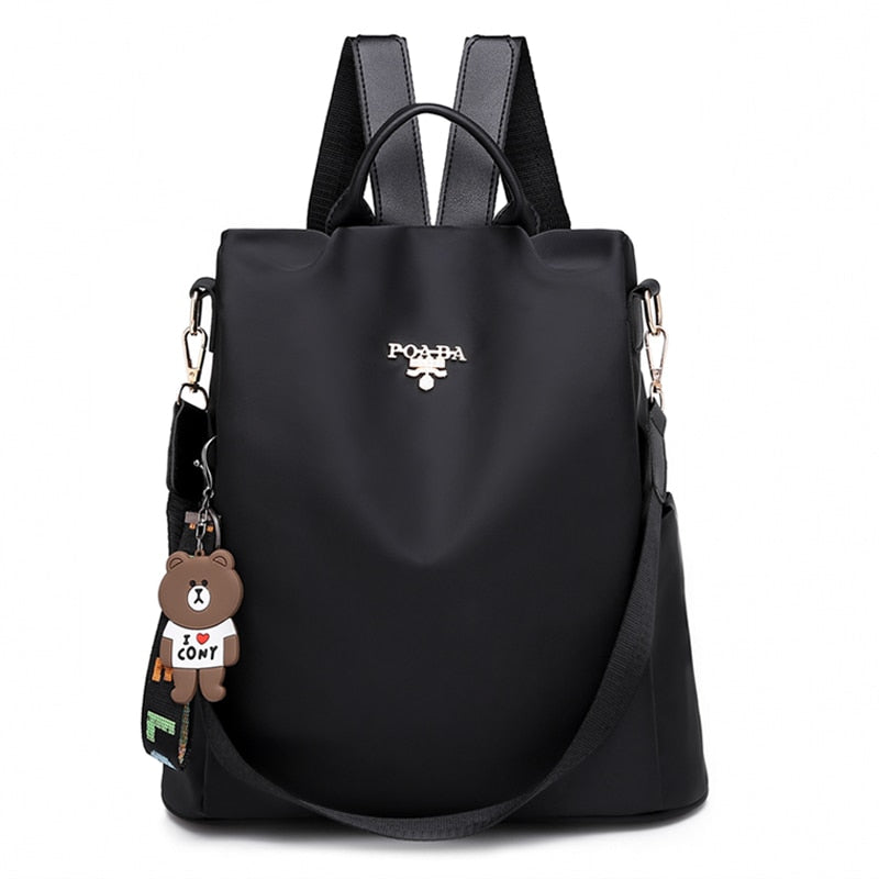Unisex Ryggsekk Anti-Tyveri Design Med Flere Lommer 4