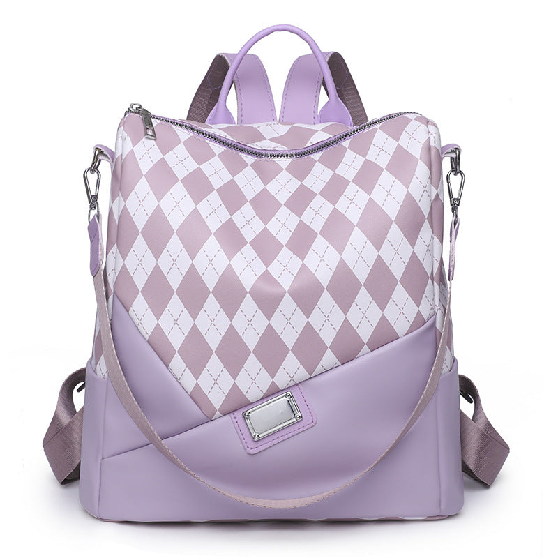 Unisex Ryggsekk Harlekinmønster Urban Stil 1