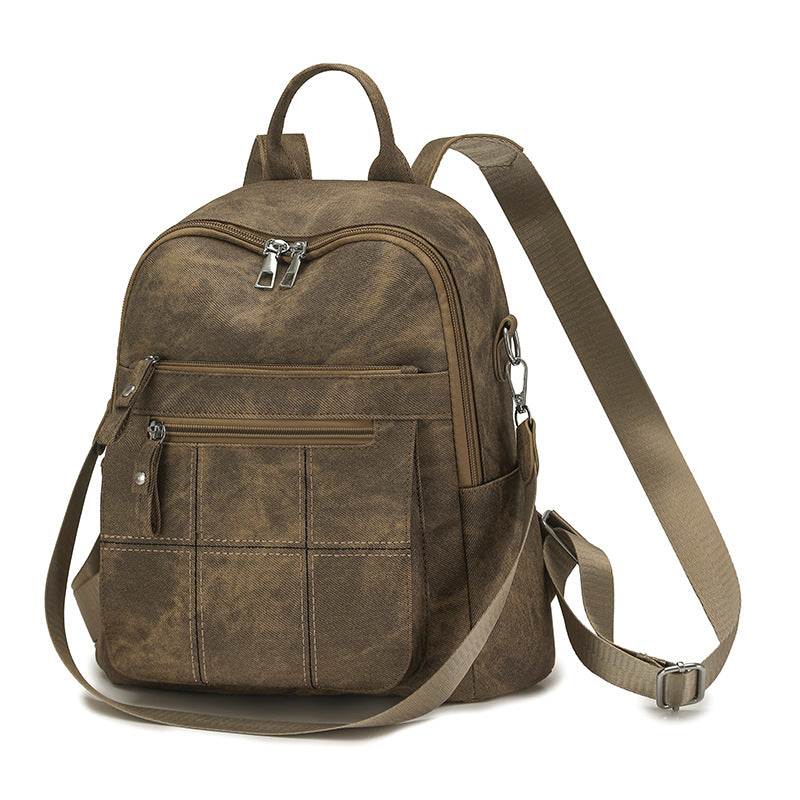 Unisex Ryggsekk Multi-lomme Praktisk Design 2