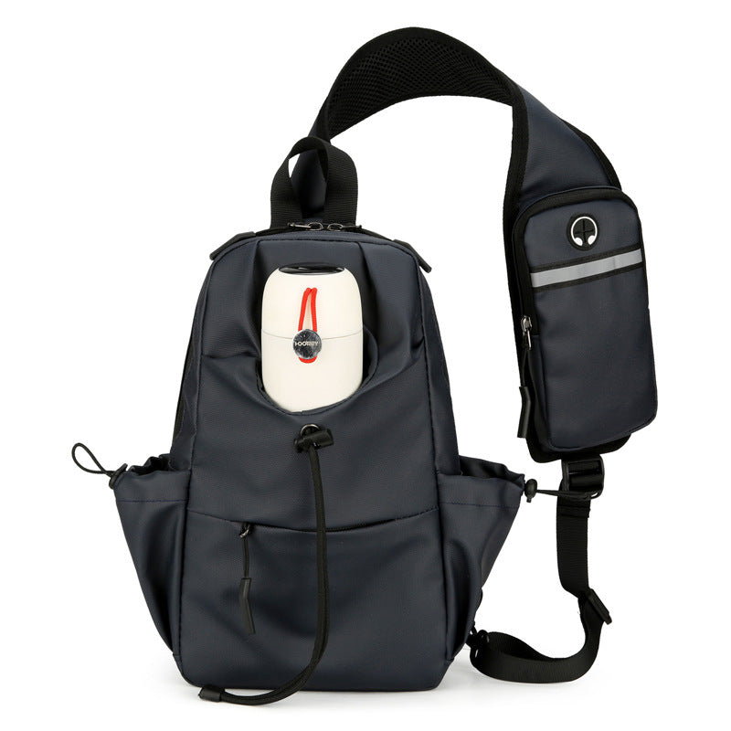 Unisex Ryggsekk Sling Kompakt Design med Justerbar Skulderrem 1