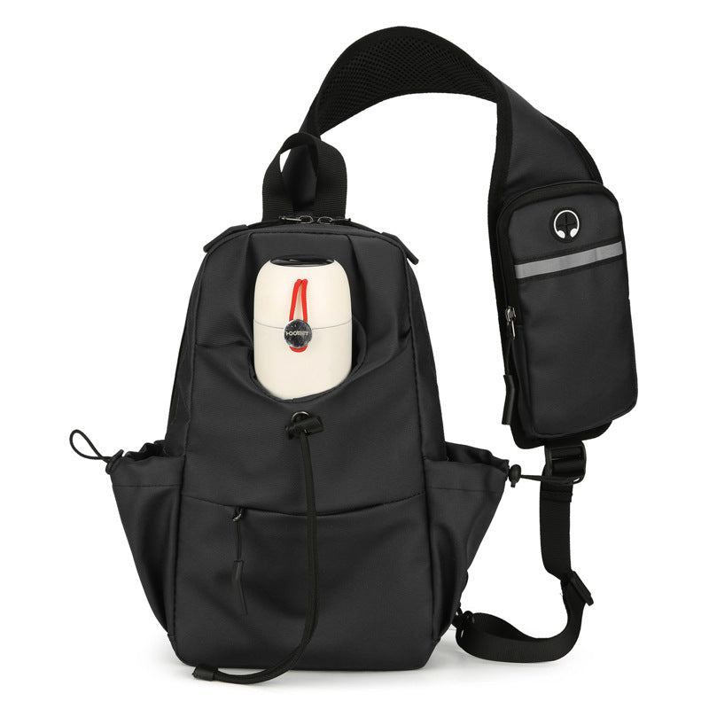 Unisex Ryggsekk Sling Kompakt Design med Justerbar Skulderrem 3