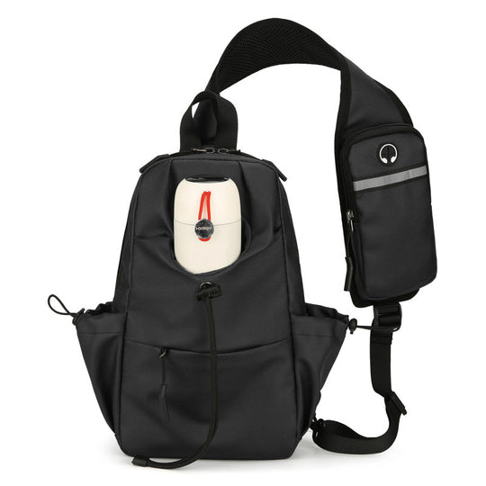 Unisex Ryggsekk Sling Kompakt Design med Justerbar Skulderrem 3