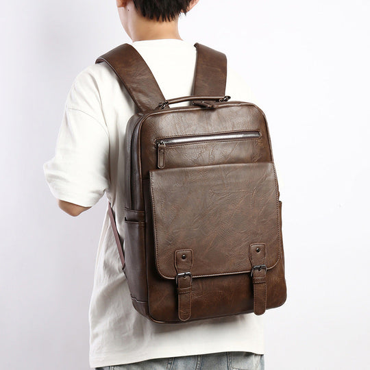 Unisex Ryggsekk Strukturert Moderne Design med Justerbare Stropper 1