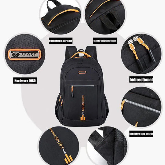 Unisex Ryggsekk med Flere Rom 1