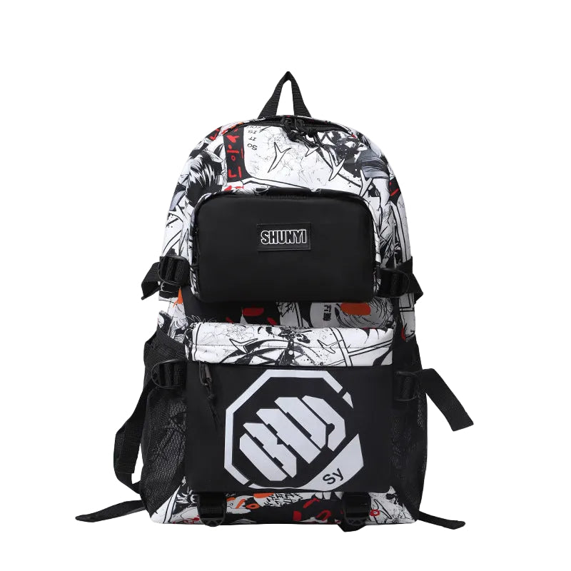 Unisex Ryggsekk med Grafisk Design 0