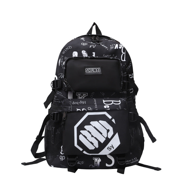 Unisex Ryggsekk med Grafisk Design 3