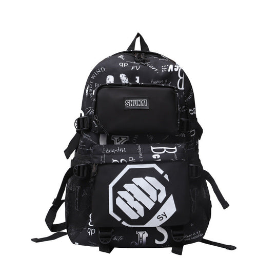 Unisex Ryggsekk med Grafisk Design 3