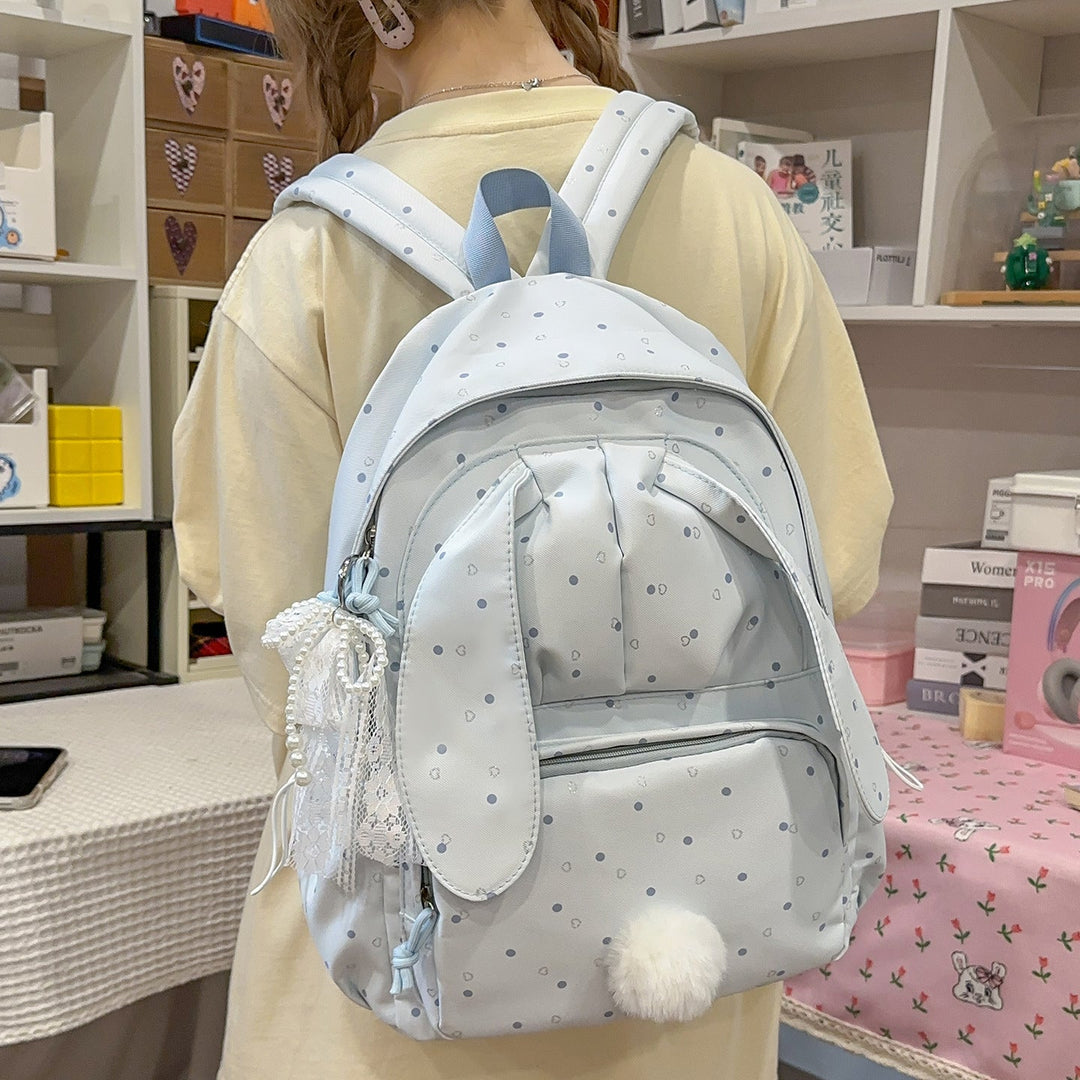 Unisex Ryggsekk med Kaninmotiv Lekent Design 0
