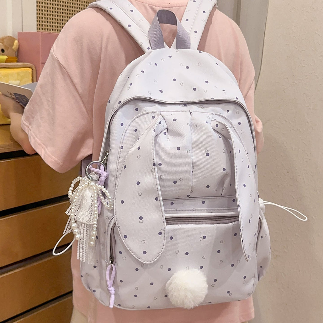 Unisex Ryggsekk med Kaninmotiv Lekent Design 4