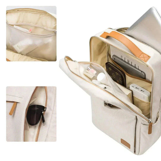Unisex Ryggsekk med Laptop-rom og USB-ladeport 5