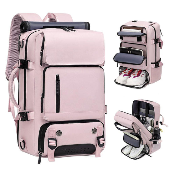 Unisex Ryggsekk med Laptoprom og Multifunksjonelt Design 1