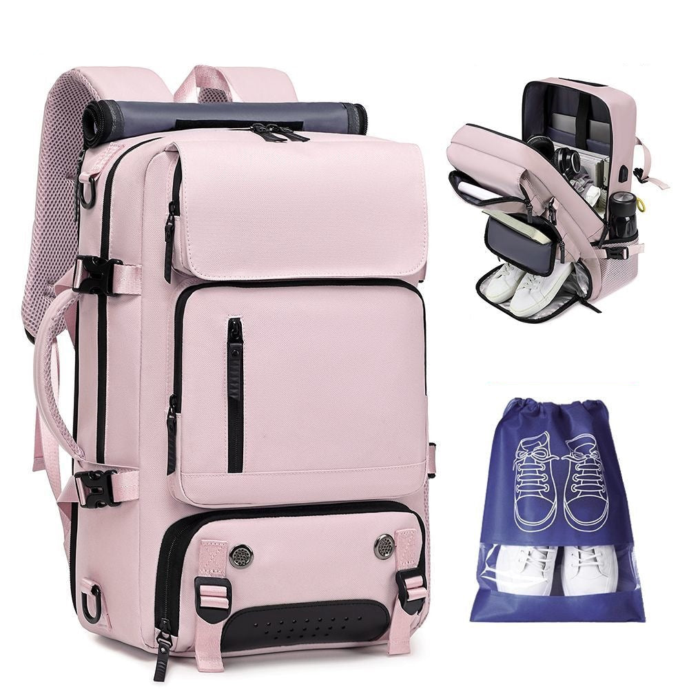 Unisex Ryggsekk med Laptoprom og Multifunksjonelt Design 2