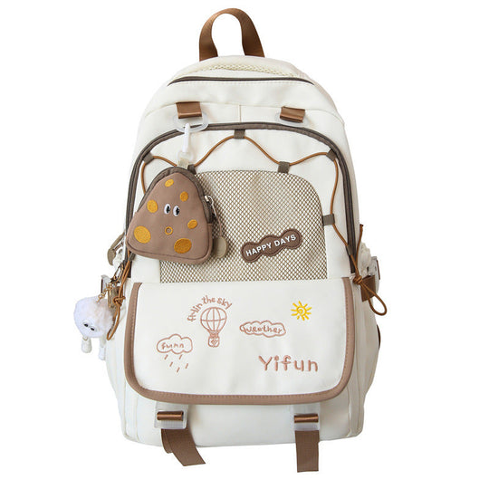 Unisex Ryggsekk med Lekent Brodert Design 2