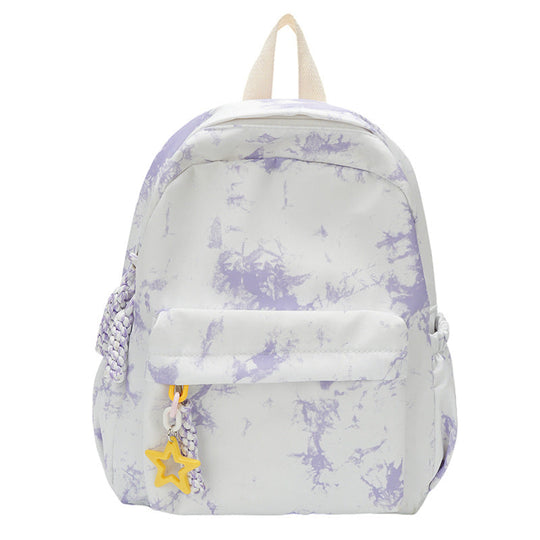 Unisex Ryggsekk med Marmortrykk Moderne Design 4