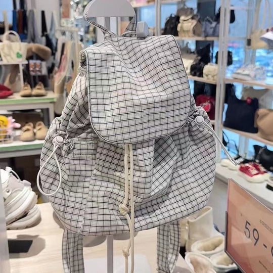 Unisex Ryggsekk med Snøring og Justerbare Stropper 3