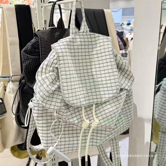 Unisex Ryggsekk med Snøring og Justerbare Stropper 4