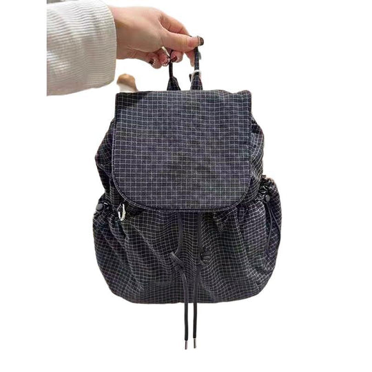 Unisex Ryggsekk med Snøring og Justerbare Stropper 5