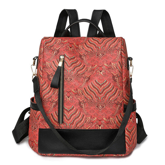 Unisex Ryggsekk med Teksturert Design 1
