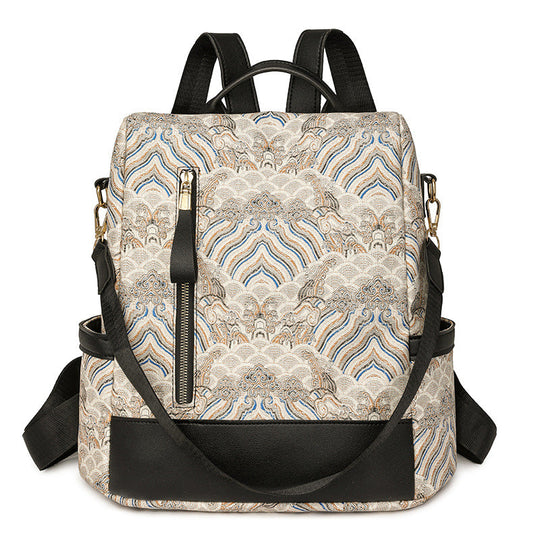 Unisex Ryggsekk med Teksturert Design 3