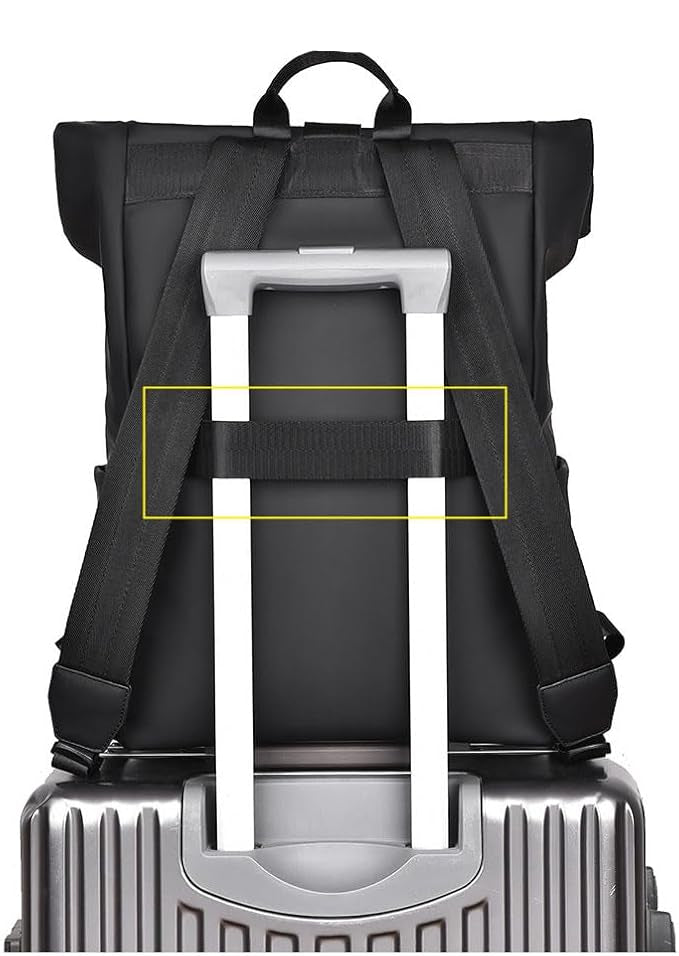 Unisex Ryggsekk med USB-port for Reise og Pendling 1