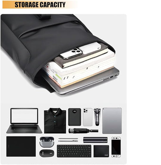Unisex Ryggsekk med USB-port for Reise og Pendling 5