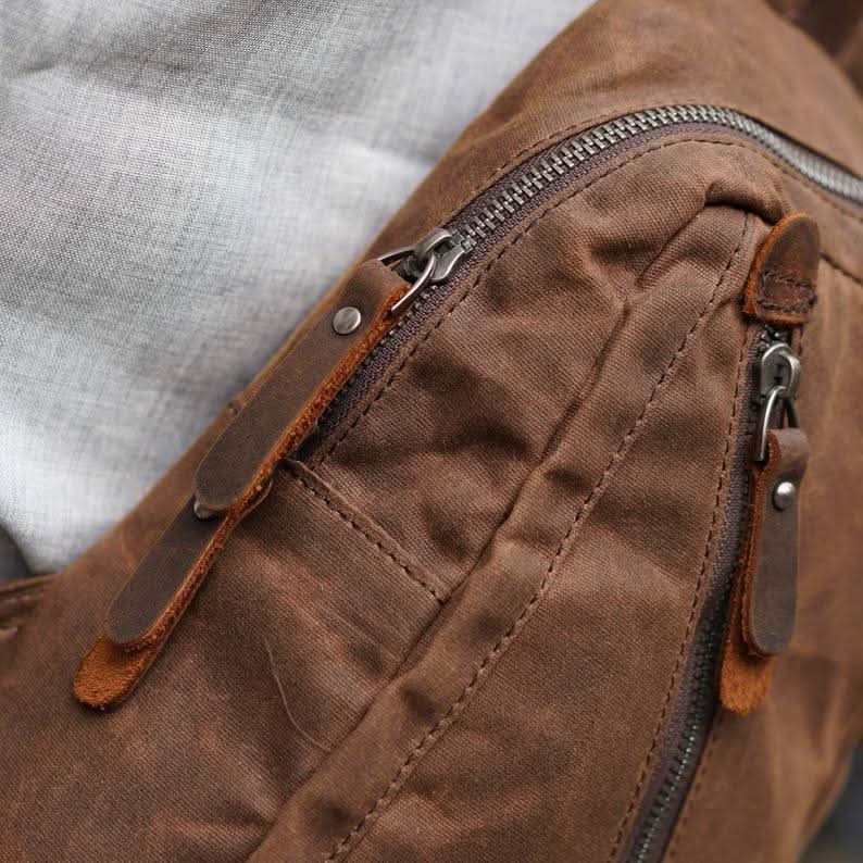 Unisex Ryggsekk med Vanntett Design og Flere Rom 7