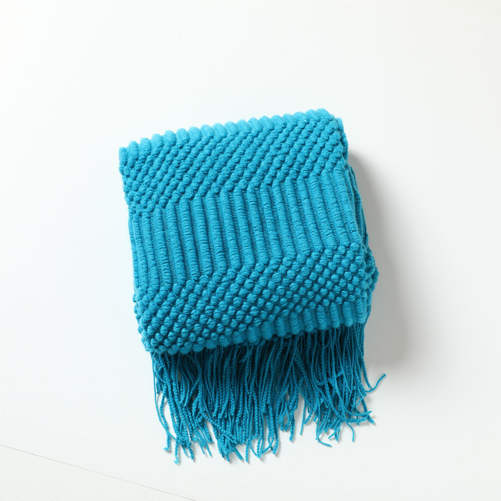 Unisex Skjerf med Teksturert Design for Vinterbruk 6