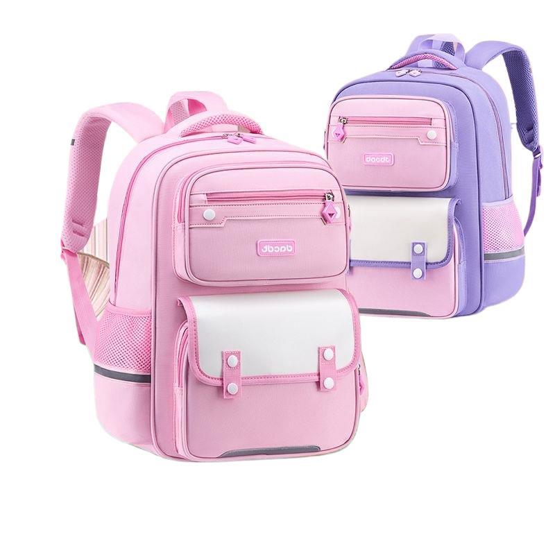 Unisex Skoleryggsekk med Flere Rom og Ergonomisk Design 2