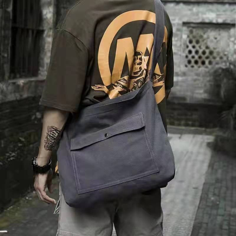 Unisex Skulderveske Moderne Design med Praktisk Organizer 1