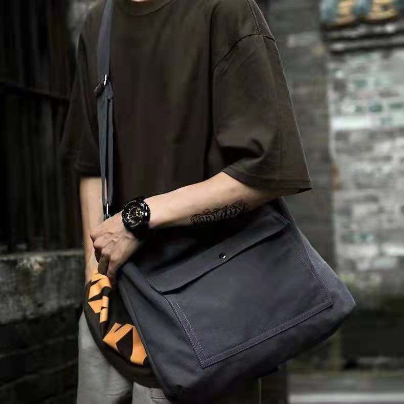 Unisex Skulderveske Moderne Design med Praktisk Organizer 3