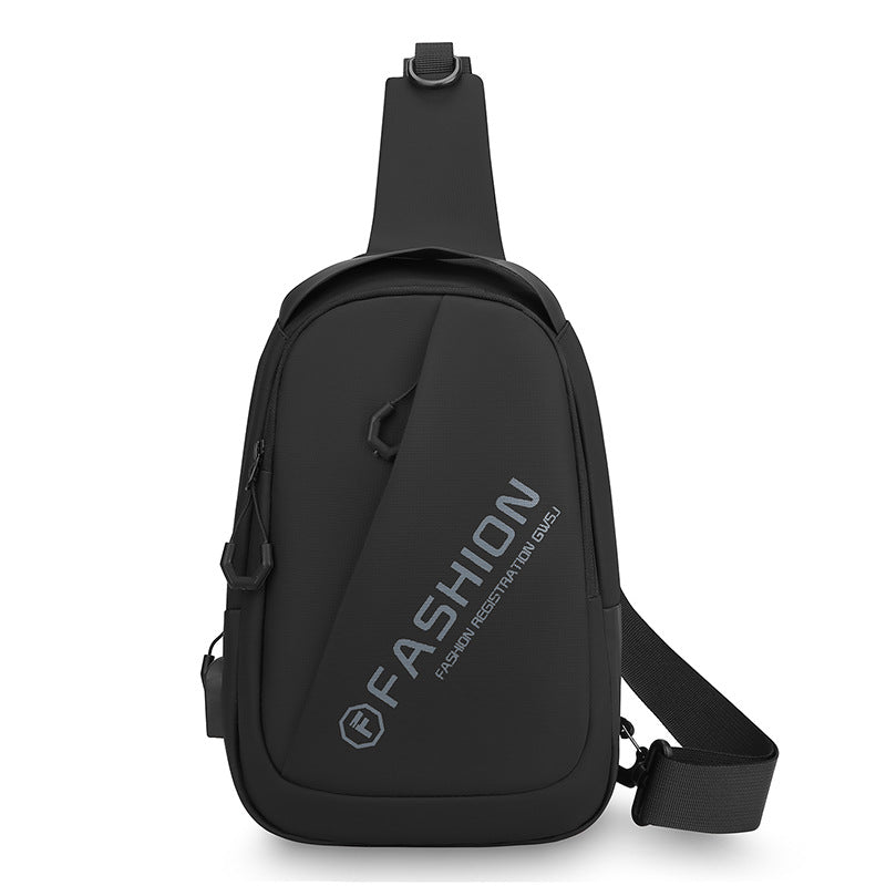 Unisex Sling Bag Ergonomisk Design 0