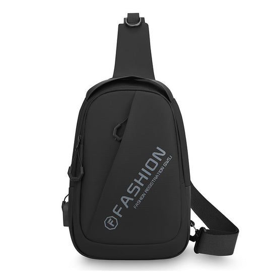 Unisex Sling Bag Ergonomisk Design 0