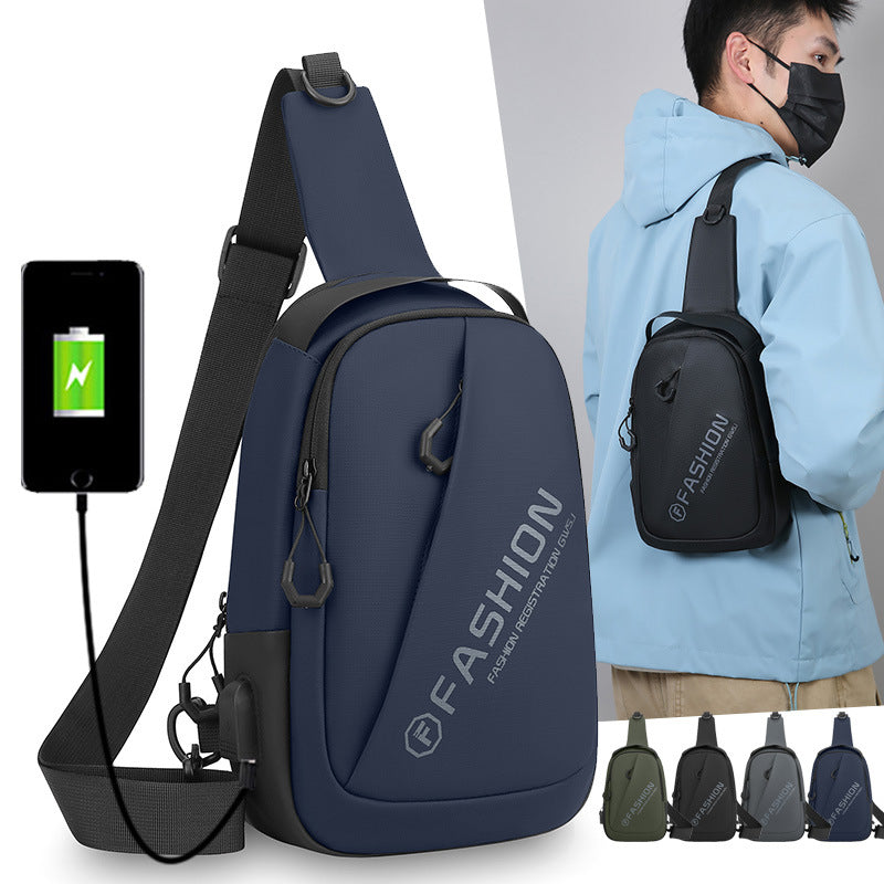 Unisex Sling Bag Ergonomisk Design 1