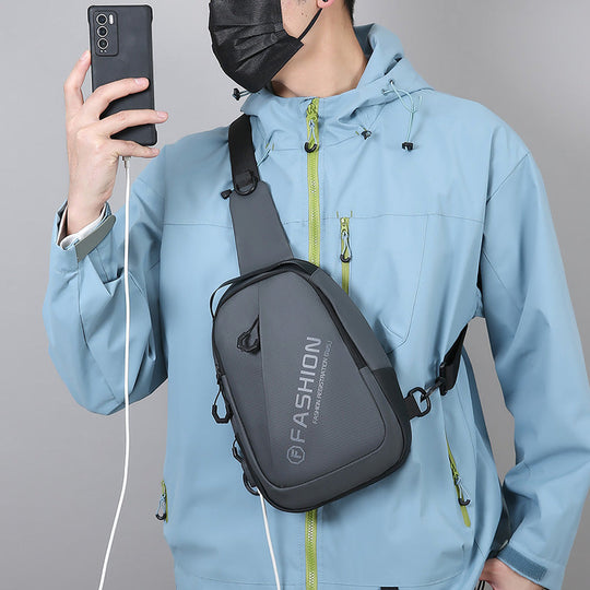 Unisex Sling Bag Ergonomisk Design 3