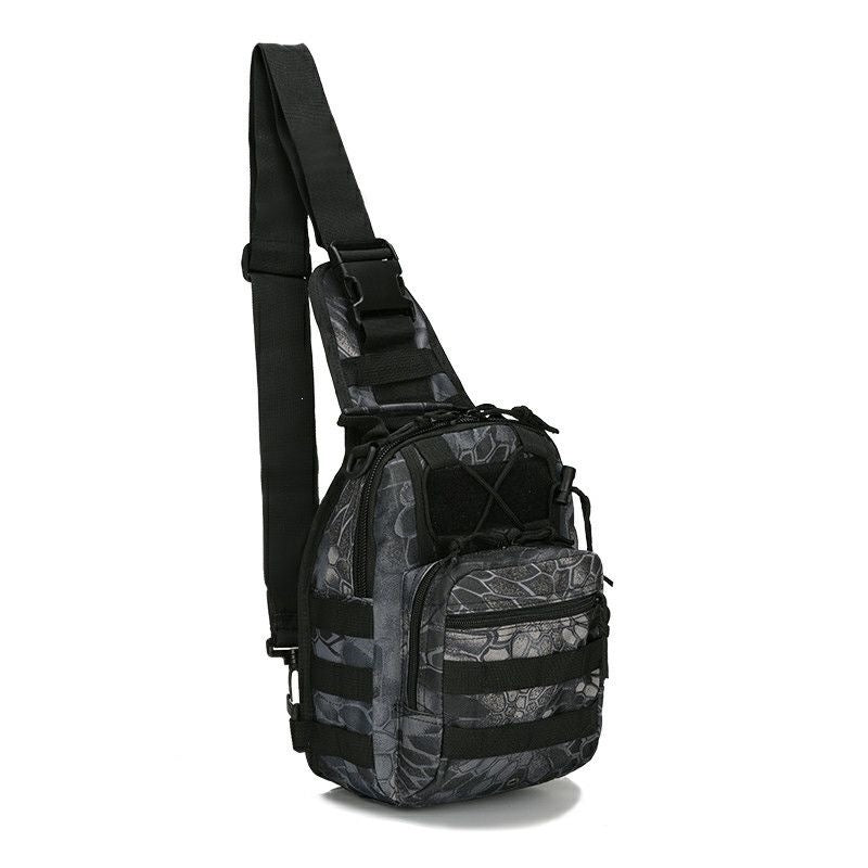 Unisex Sling Ryggsekk Multifunksjonell Design 7