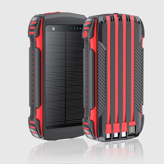 Unisex Solenergibank med LED-belysning og Robust Design 2