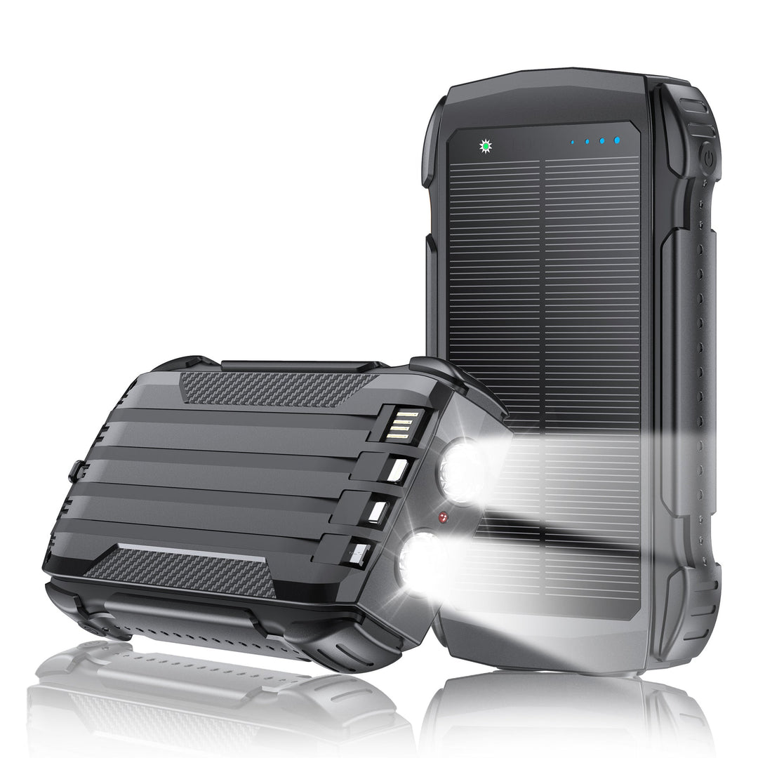 Unisex Solenergibank med LED-belysning og Robust Design 3